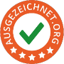 Ausgezeichnet Badge