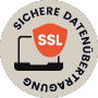 SSL Sichere Datenübertragung Badge